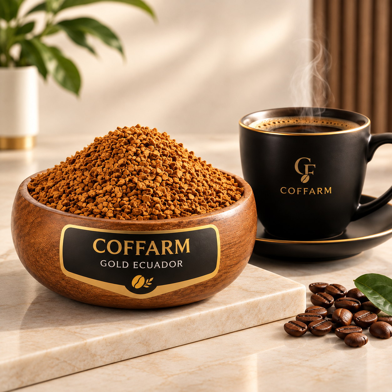 قهوه گلد اکوادور اصلی ۲۰۰ گرمی پاکتی کافارم